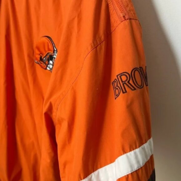 Vintage Cleveland Browns Pullover Windbreaker - Picture 4 of 7